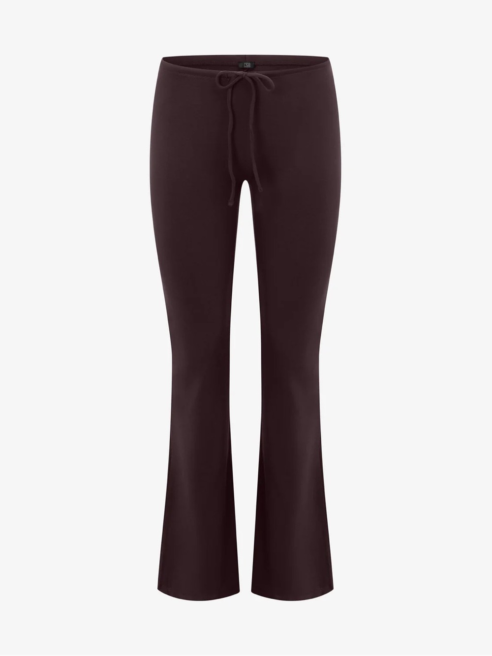 CSB Stretch Drawstring Bootcut Pants in espresso